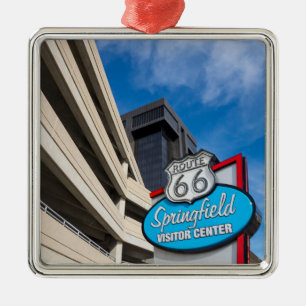 Welcome To Springfield MO Metal Tree Decoration