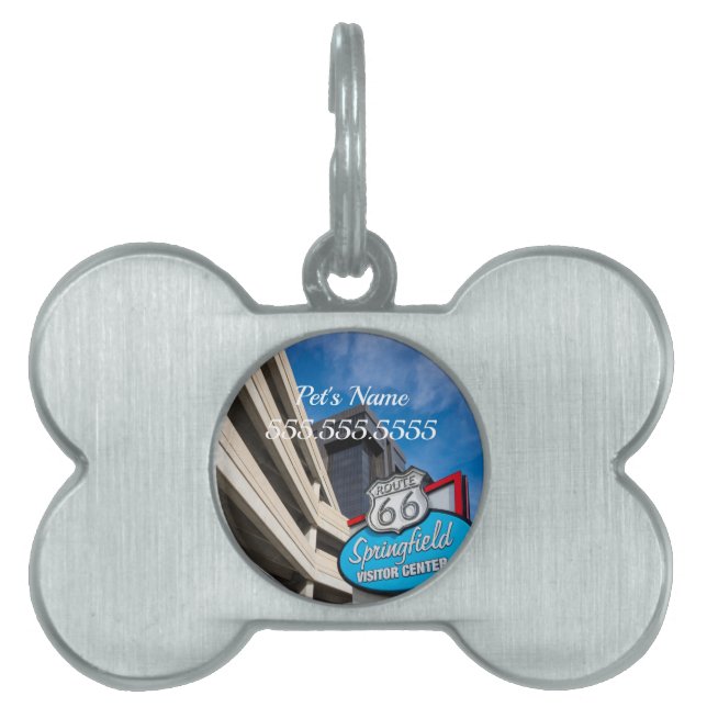 Welcome To Springfield MO Pet ID Tag (Front)