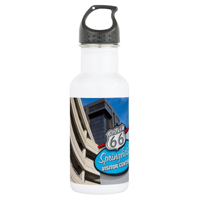 Welcome To Springfield MO Water Bottle (Front)