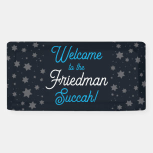 Welcome to Succah Personalised Star banner