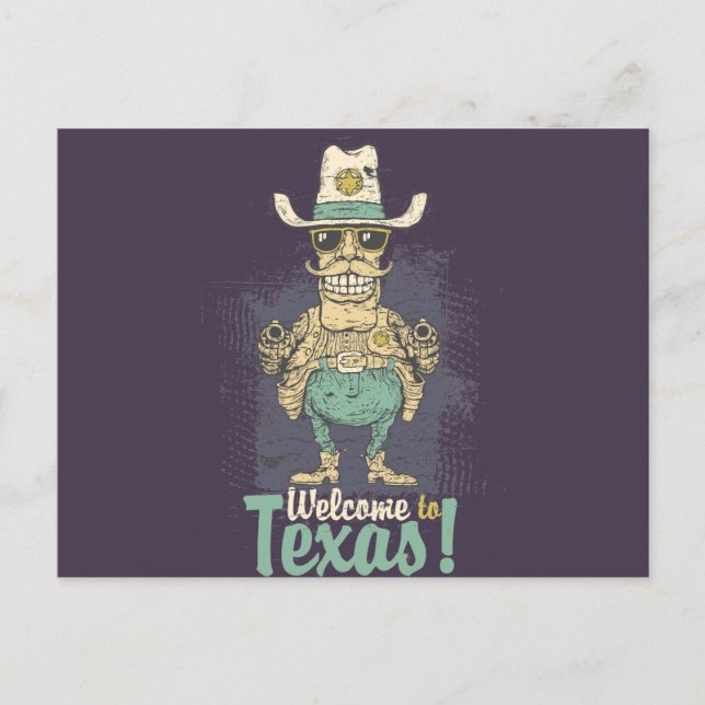 Welcome to Texas Postcard (Front)