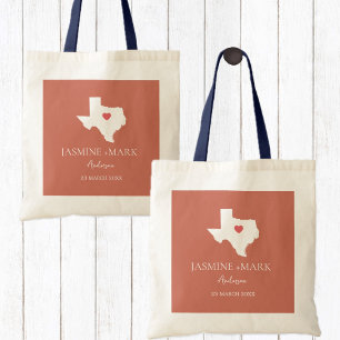 Welcome to Texas Wedding Party Custom  Tote Bag