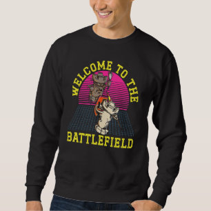Welcome To The Battlefield Grandmaster Board Game  Sweatshirt