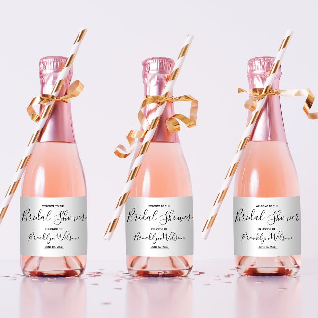 Welcome to the Bridal Shower Sparkling Wine Label (Creator Uploaded)