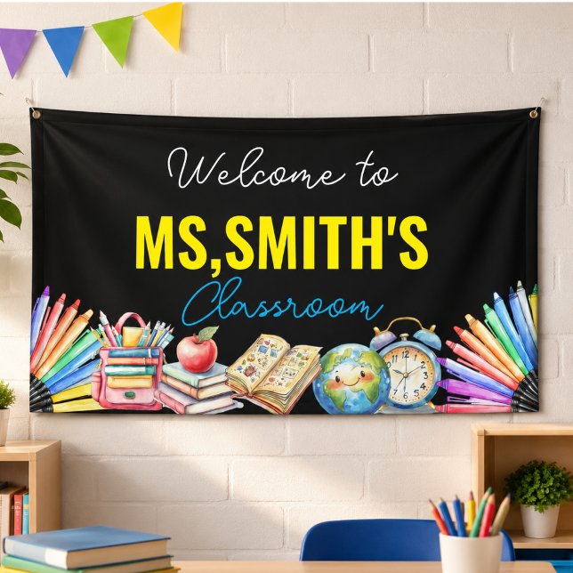 Welcome to the Classroom Back to School Banner (Welcome to the Classroom Back to School Banner)