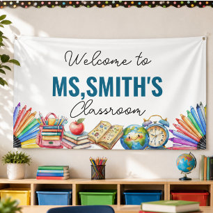 Welcome to the Classroom Back to School Banner