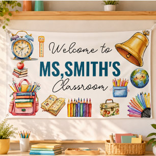 Welcome to the Classroom Back to School Banner