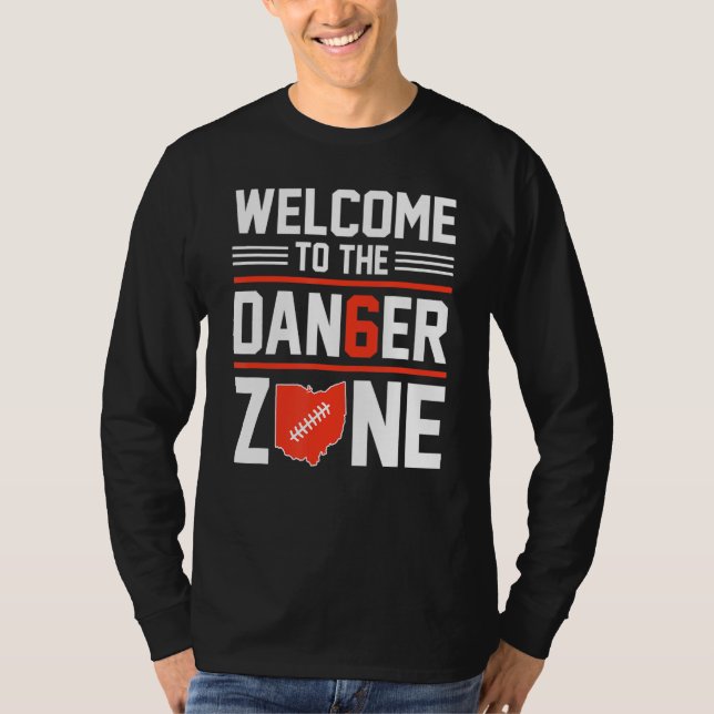 Welcome To The Danger Zone T-Shirt (Front)