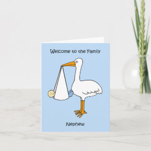 Welcome to the Family Nephew Card