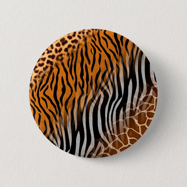 Welcome to the Jungle 6 Cm Round Badge (Front)