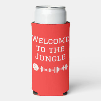 Welcome to the Jungle spotify code Seltzer Can Cooler
