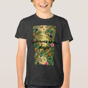 Welcome to the Jungle T-Shirt – Tropical Wild Adve Tri-Blend Shirt