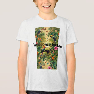 Welcome to the Jungle T-Shirt – Tropical Wild Adve Tri-Blend Shirt