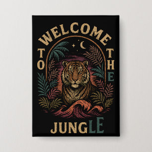 Welcome to the Jungle Vintage Tiger Retro vintage