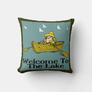 wELCOME tO tHE lAKE Cushion