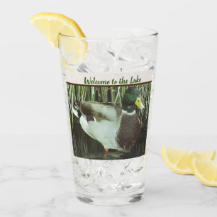 Welcome to the Lake Mallard Duck Photo Male Bird Glass
