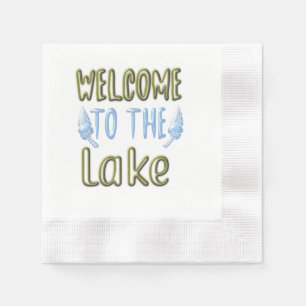 Welcome to the Lake Napkin