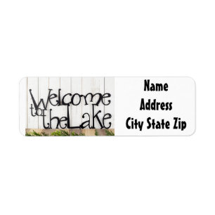 **WELCOME TO THE LAKE'** RETURN ADDRESS LABELS