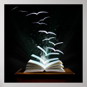 Welcome to the magical world of reading! poster