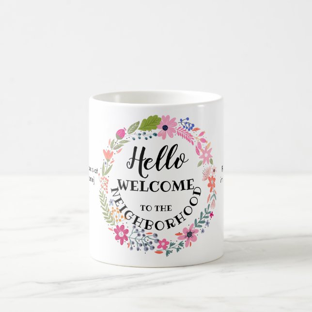 Welcome to the Neighbourhood Coffee Mug – New Home (Center)