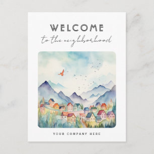 Welcome to the Neighbourhood Mountains Realty Postcard