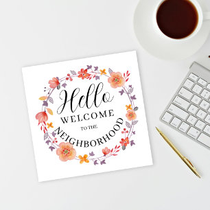 welcome to the neighbourhood new home card