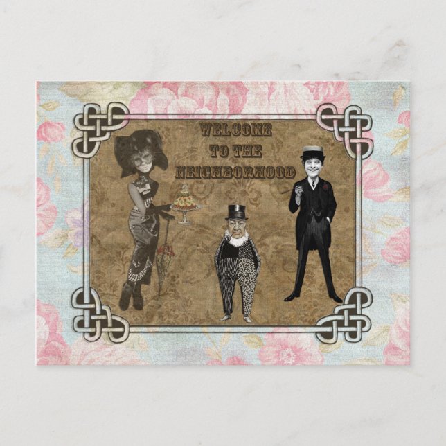 Welcome To The Neighbourhood Postcard (Front)