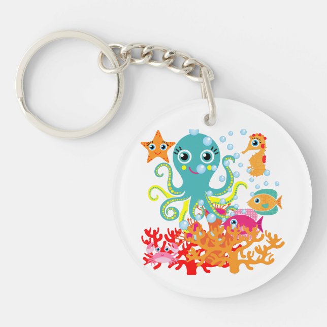 Welcome to the Ocean Key Ring (Front)