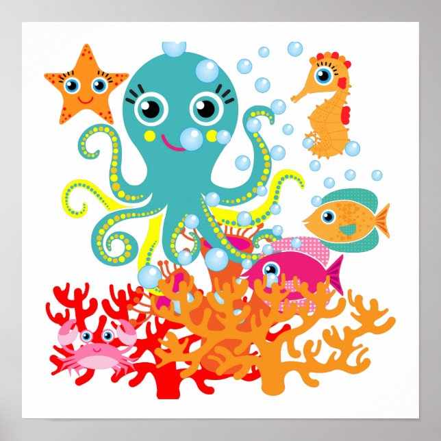 Welcome to the Ocean Poster (Front)