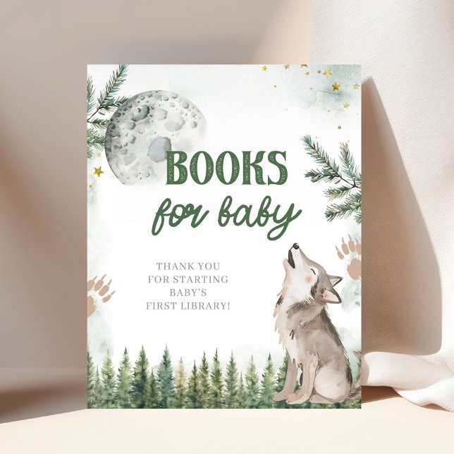 Welcome to The Pack Forest Wolf Books for Baby Poster (Creator Uploaded)