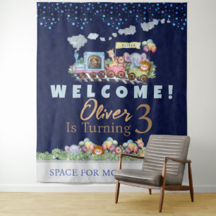 Welcome to the party large  tapestry