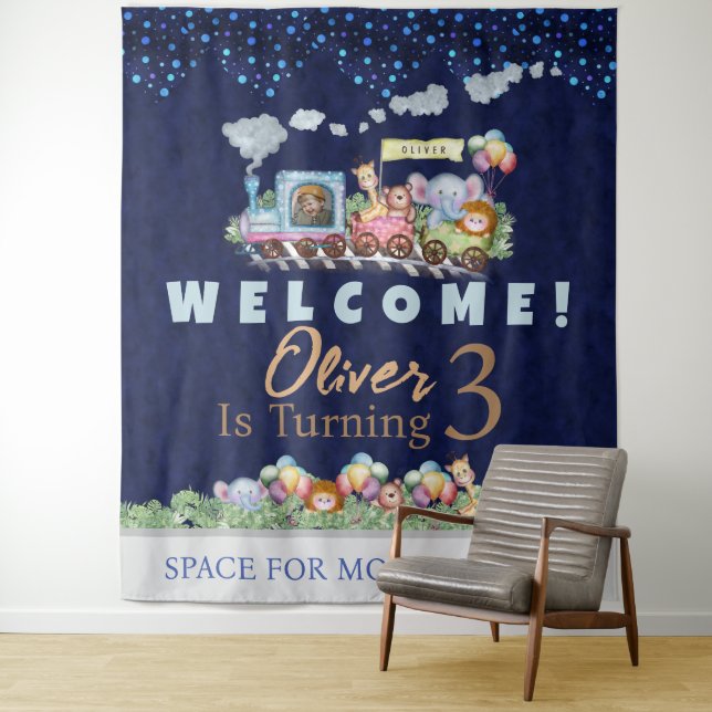 Welcome to the party large  tapestry (In Situ)