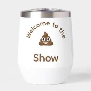 Welcome to the Poo Emoji Show Personalised