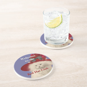 welcome to the Red Hat Club Coasters