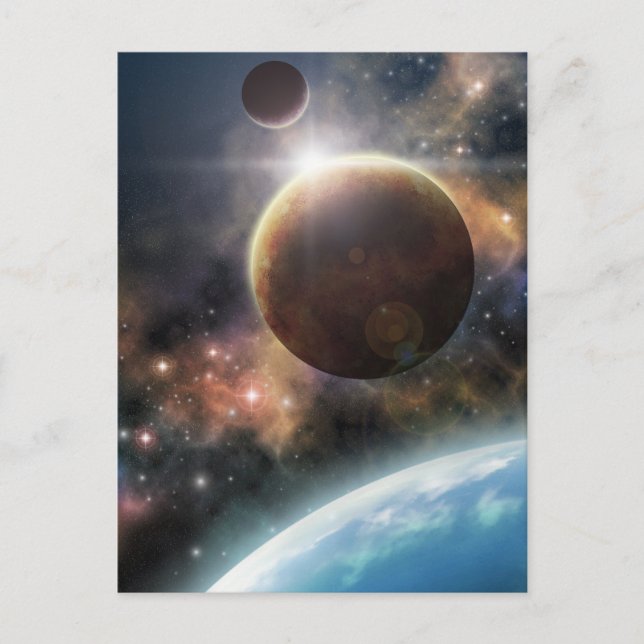 Welcome to the Space Postcard (Front)