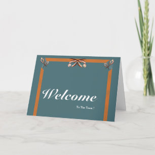 Welcome To The Team Card
