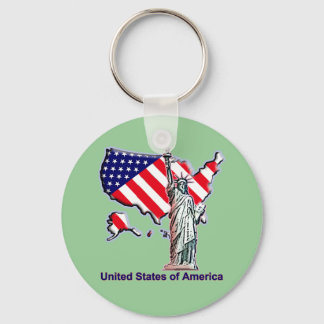 Welcome to the USA Key Ring