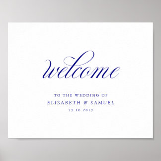 Welcome to the wedding sign