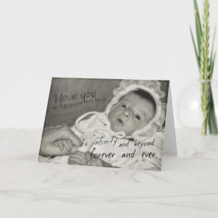 WELCOME TO THE WORLD Greeting Card