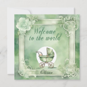 Welcome to the World Invitation