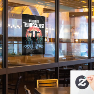 Welcome to Trump-ocalypse Funny Trump Halloween 