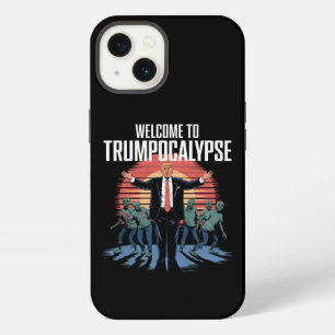 Welcome to Trump-ocalypse Funny Trump Halloween  iPhone 13 Case