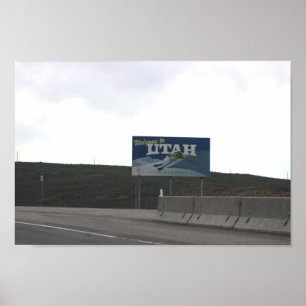 Welcome to Utah Poster