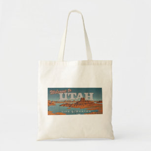 Welcome to Utah Tote Bag