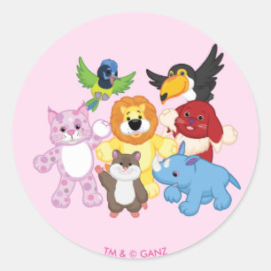 Welcome to Webkinz! Classic Round Sticker
