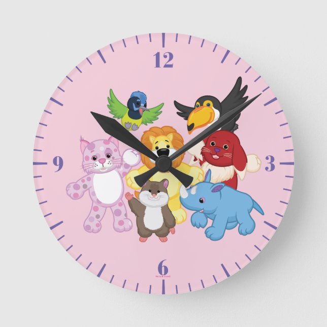 Welcome to Webkinz! Round Clock (Front)
