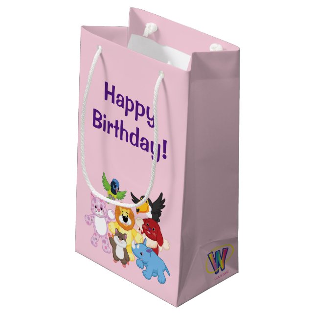 Welcome to Webkinz! Small Gift Bag (Back Angled)