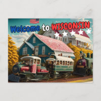 Welcome to Wisconsin, Postcard for Postcrossing
