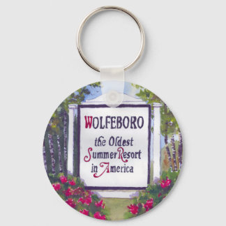 Welcome to Wolfeboro NH Sign Key Ring
