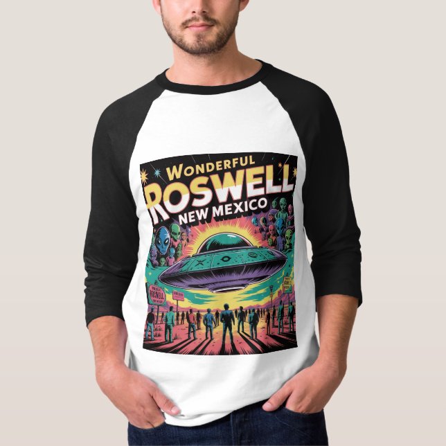 Welcome to Wonderful Roswell T-Shirt (Front)